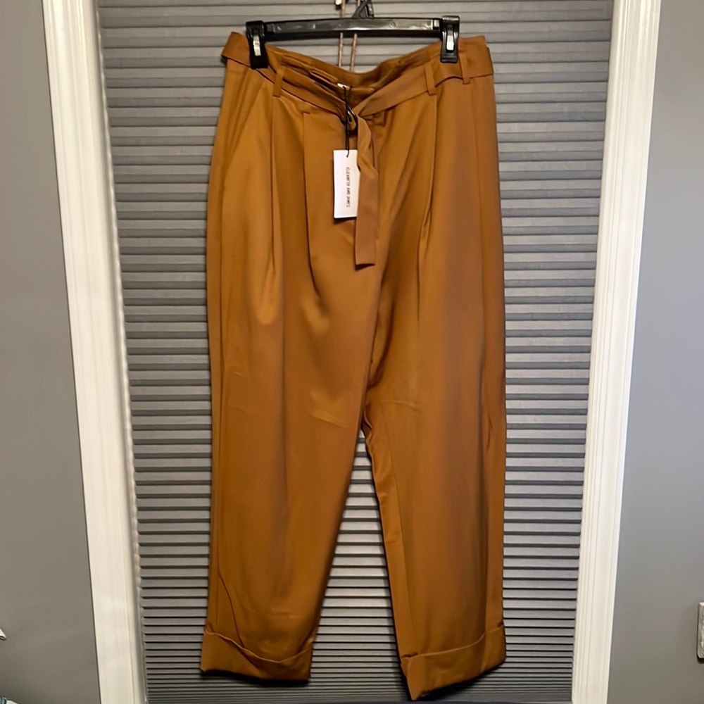 Pleated Pants